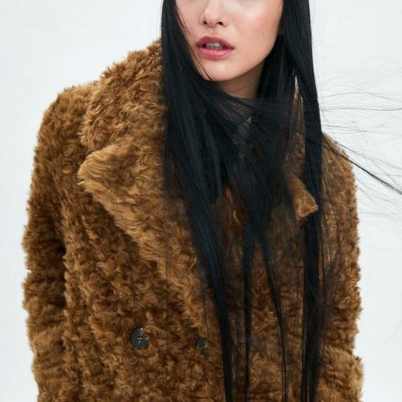Zara fau fur coat - Picture 9 of 9